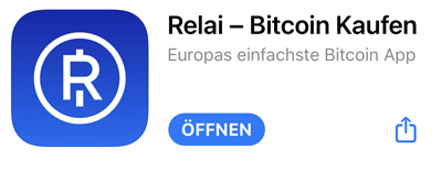 Relai App - Einfach Bitcoin kaufen