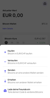 Relai App - Bitcoin kaufen ganz leicht