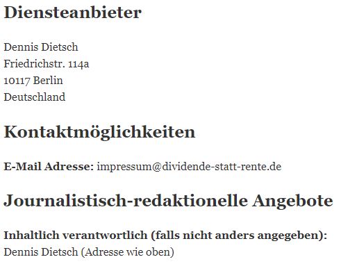 impressum