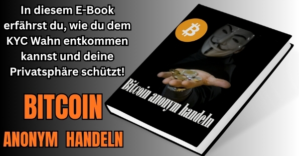 E-Book: Bitcoinn anonym handeln